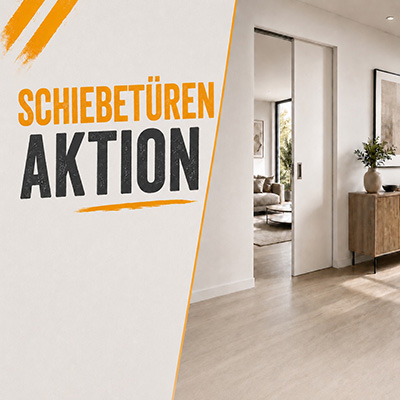Schiebetüren Aktion